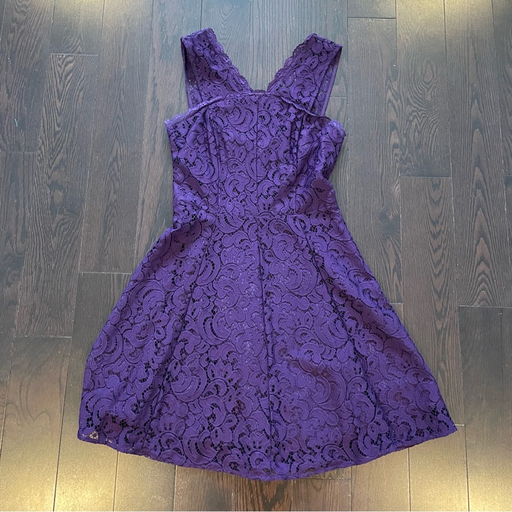 Dynamite Purple Lace Dress